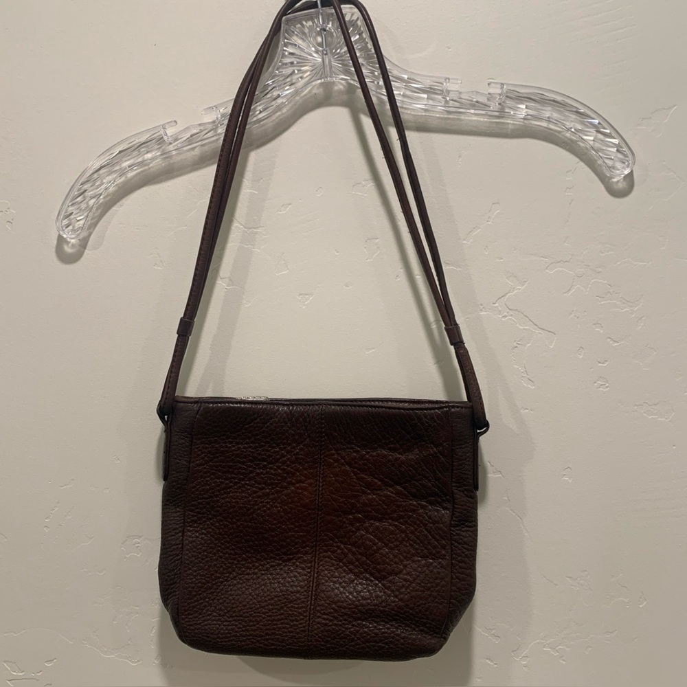 Fossil mini Brown Leather Shoulder Bag